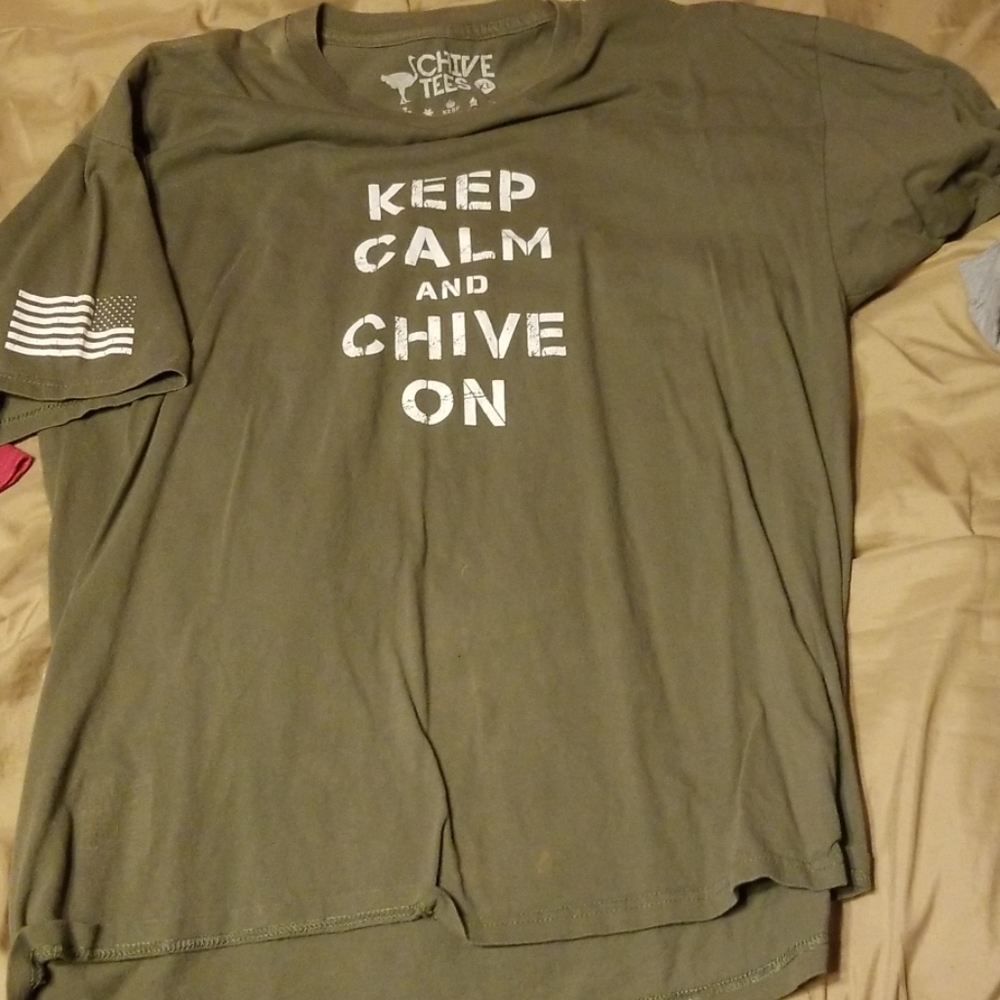 Chive Nation XL Military T-Shirt